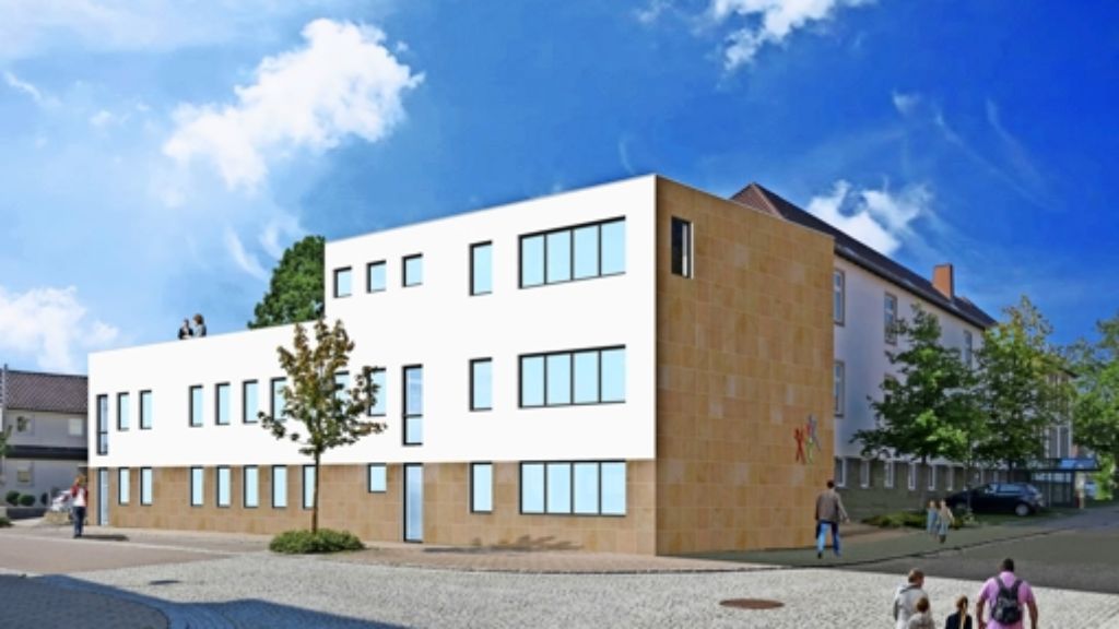 Rutesheim: Die alte Grundschule  ist mittlerweile zu  klein