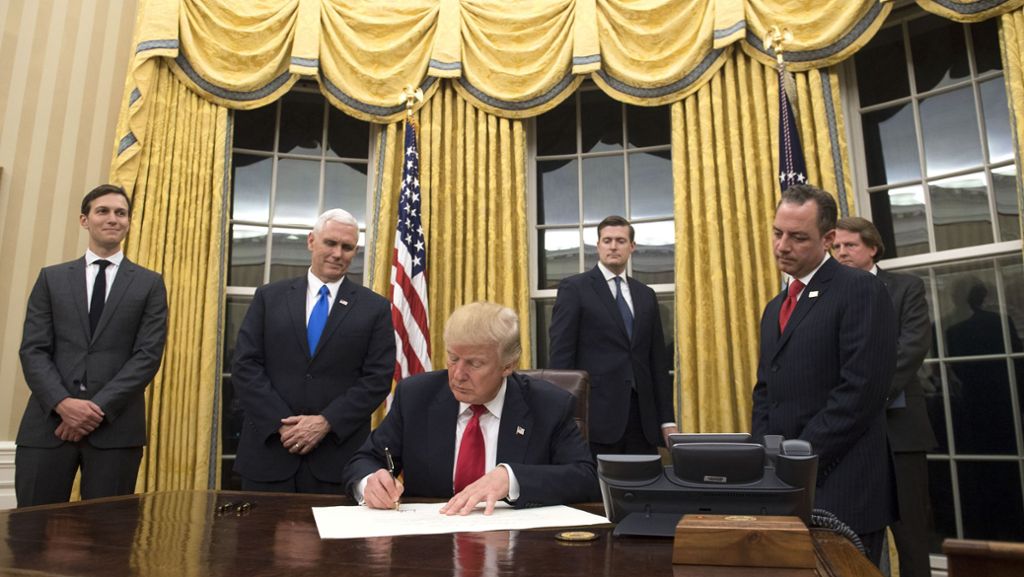 Innendesign im Weißen Haus: Trump hat das Oval Office vergoldet