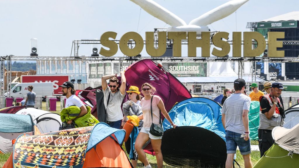 Southside-Festival: Gute Stimmung und eine frische Brise zum Auftakt