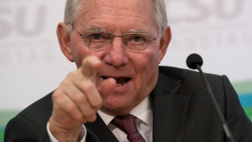 Interview mit Finanzminister Wolfgang Schäuble (CDU): „Ich unterstütze Merkel  mit aller Kraft“