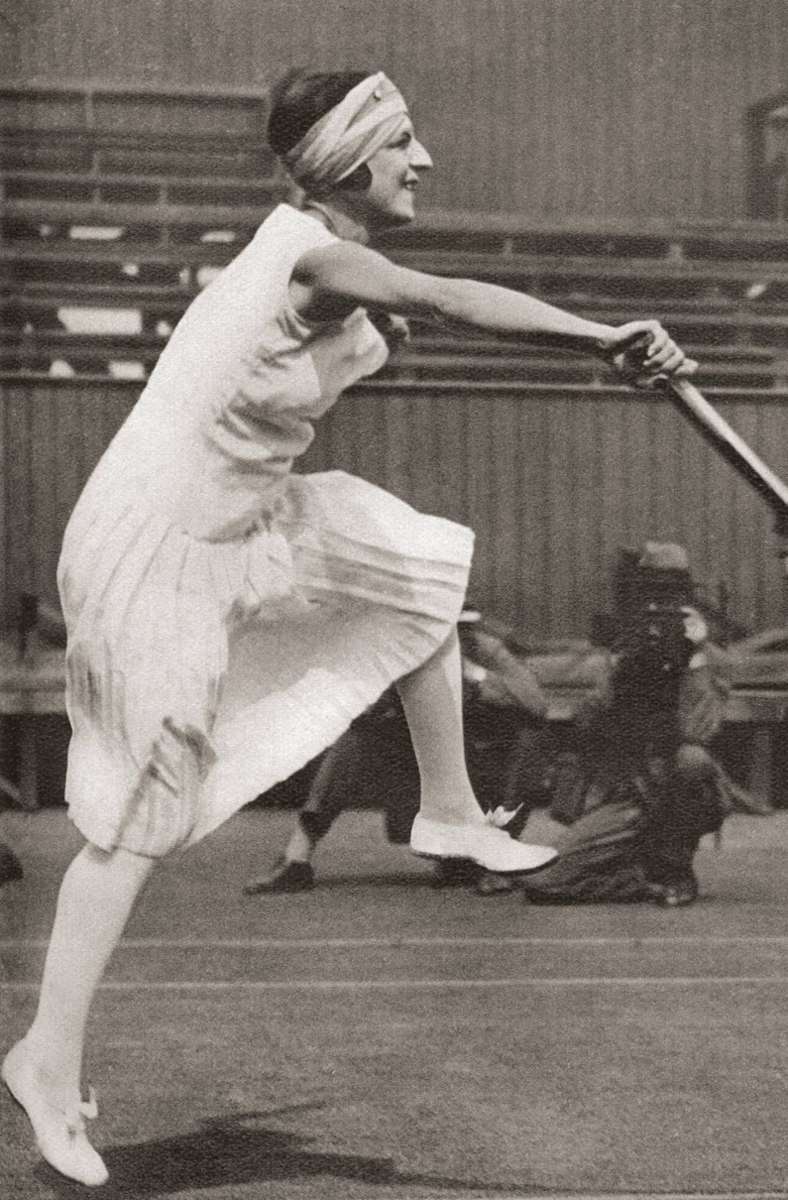 Suzanne Lenglen , Frankreich: 12 Titel zwischen 1919 und 1926.