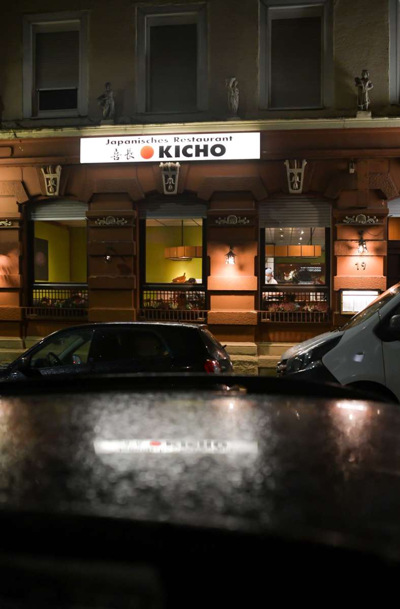 Sein Restaurant Kicho befindet sich in der Jakobstraße in Stuttgart.