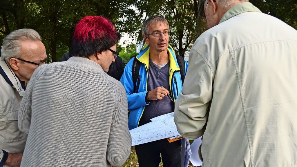 Bürgerbeteiligung in Dürrlewang: Fähnchen für die Park-Erneuerung