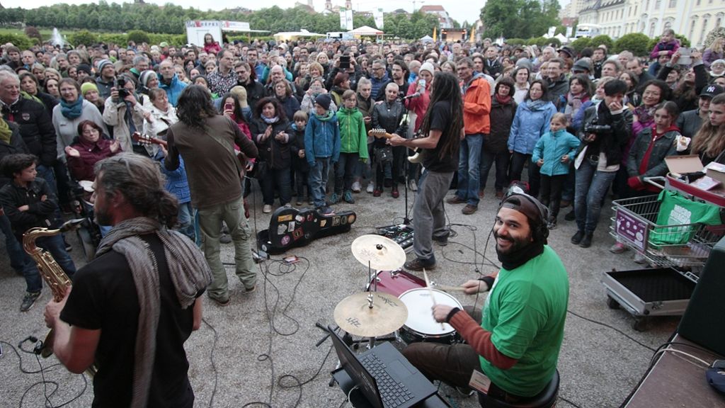 Straßenmusikfestival in Ludwigsburg: Das Blüba bebt