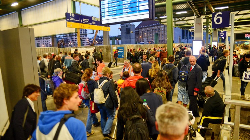 Streik bei der Bahn in Stuttgart: Viele fühlten sich zu spät informiert