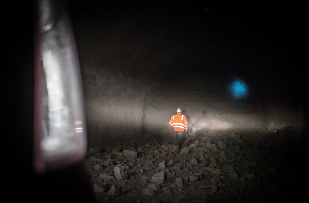 Der Tunnelbau unter Stuttgart ist nicht ohne Risiken. Foto: Lichtgut/Max Kovalenko