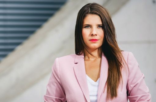 Sarna Röser vertritt die junge Unternehmergeneration in Deutschland. In der Politik geht ihr vieles zu langsam. Foto: Anne Großmann