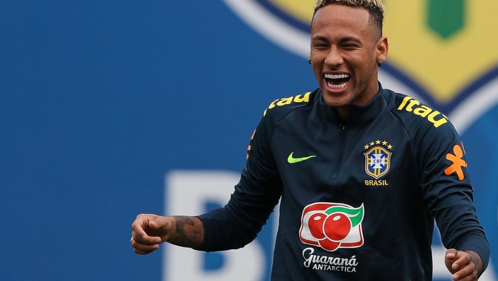 WM 2018 in Russland: Brasilianer Neymar trainiert wieder