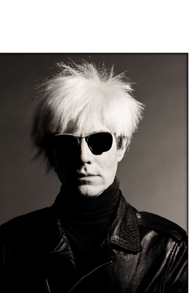Ikone: Der 1928 geborene US-Künstler und Filmemacher Andy Warhol, fotografiert 1986, ein Jahr vor seinem Tod, in Los Angeles.