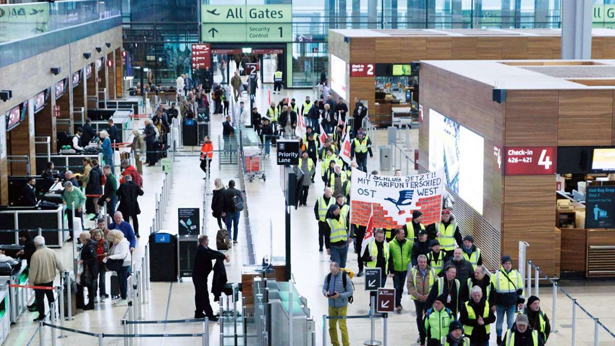 Streik bei Lufthansa: Warnstreiks an Flughäfen – diese  Rechte haben Passagiere