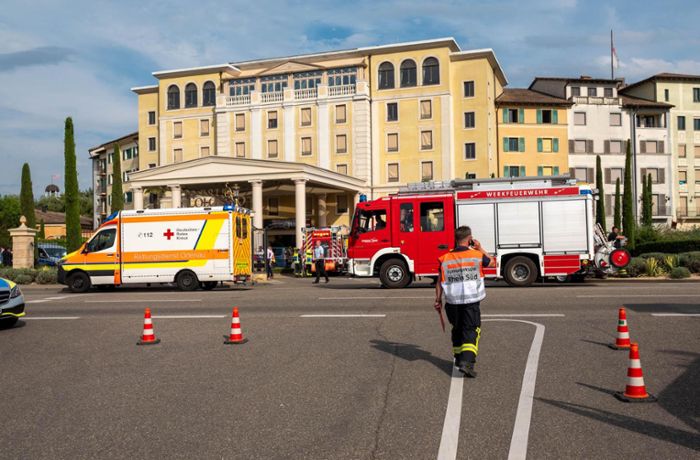 Knapp 30 Verletzte im Hotel Colosseo