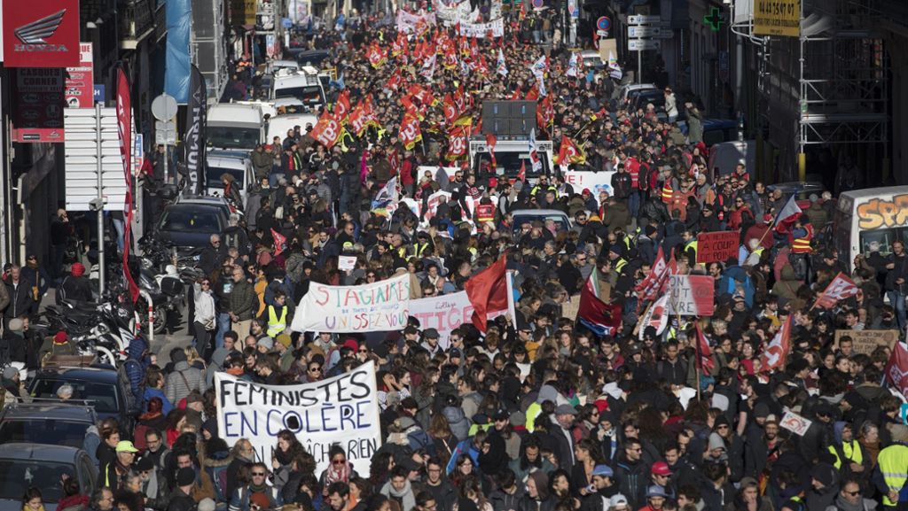Die Wut der Franzosen: Kein Ende der Proteste gegen Rentenreform in Sicht