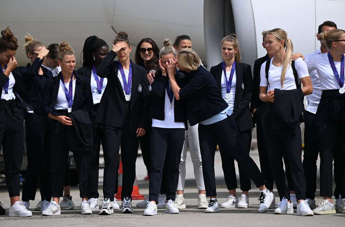 Die deutschen Fußball-Frauen sind nun Vize-Europameister.