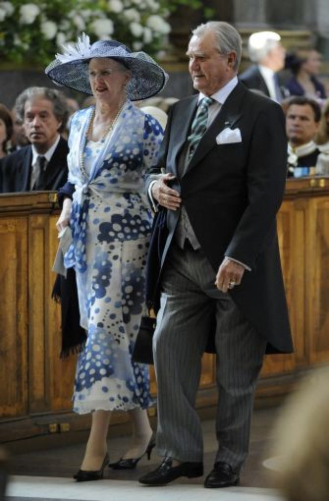 ... Dänemarks Königin Margrethe und ihr Mann Prinz Henrik...