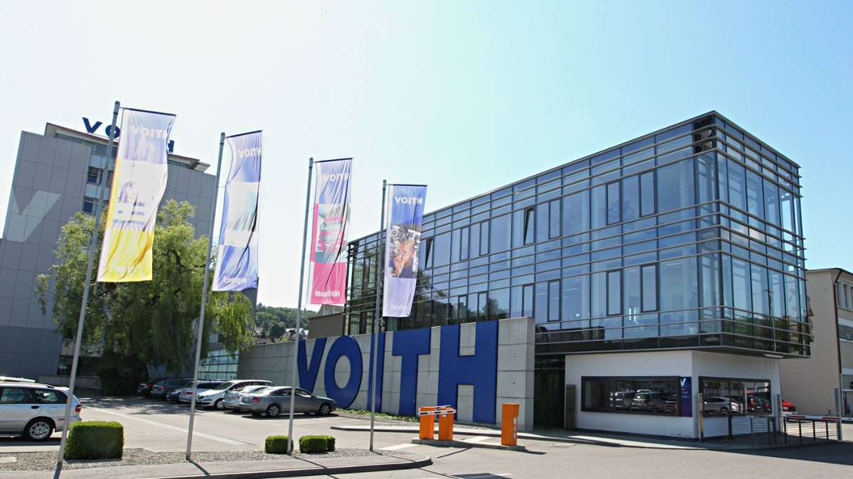 Die Voith-Zentrale in Heidenheim