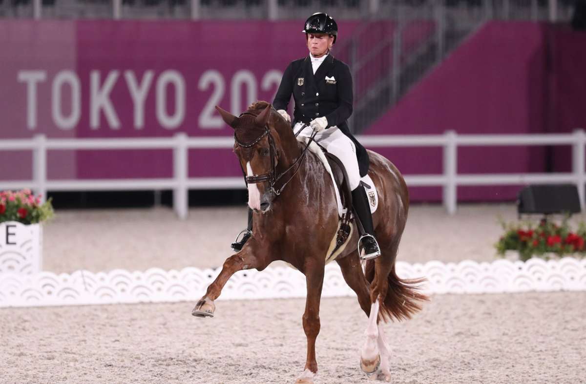 Isabell Werth reitet bereits zum sechsten Mal bei Olympischen Spielen. Foto: dpa/Friso Gentsch