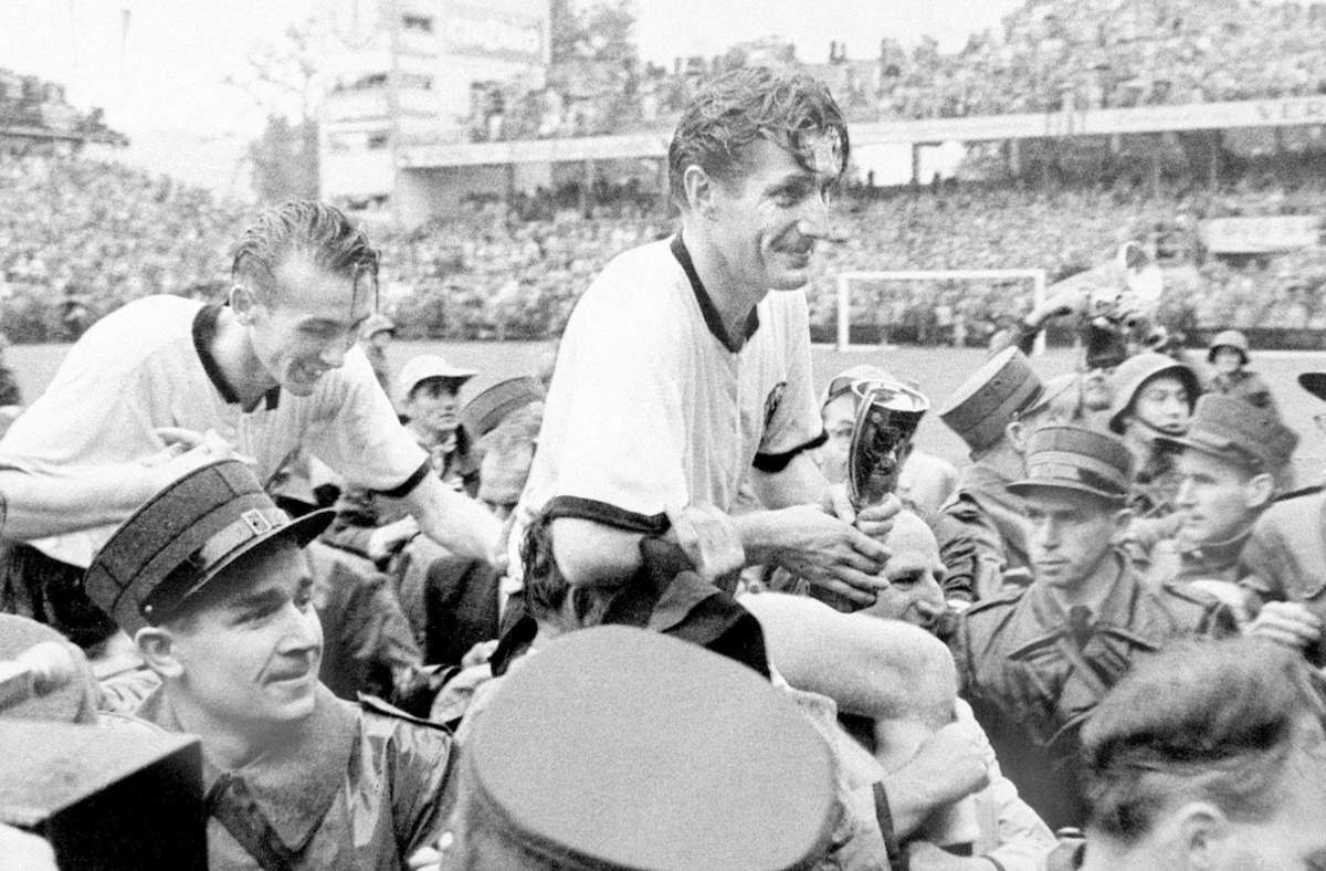 Fritz Walter führte das deutsche Team 1954 zum WM-Titel.