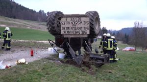 Olaf Scholz zu Gast im Kreis Freudenstadt: Traktor überschlägt sich bei Anfahrt zu Protestveranstaltung