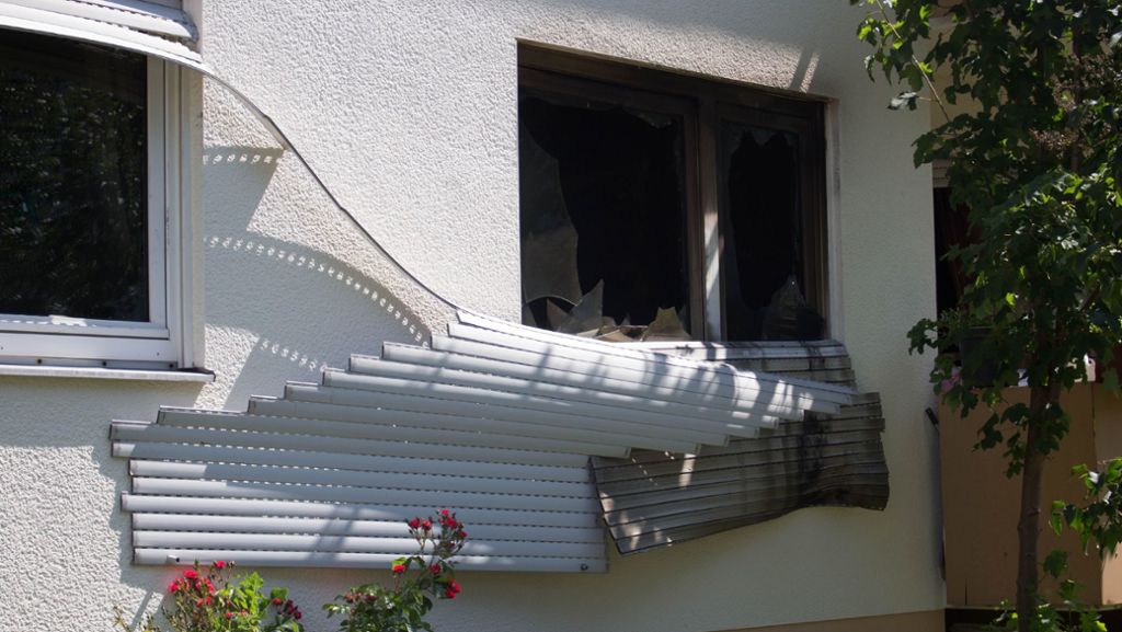 Brand in Plüderhausen: Wohnung nach Feuer unbewohnbar