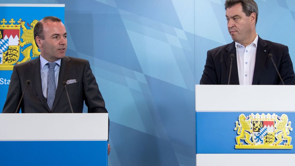 Chance für Markus Söder?: Manfred Weber sagt für CSU-Vorsitz ab