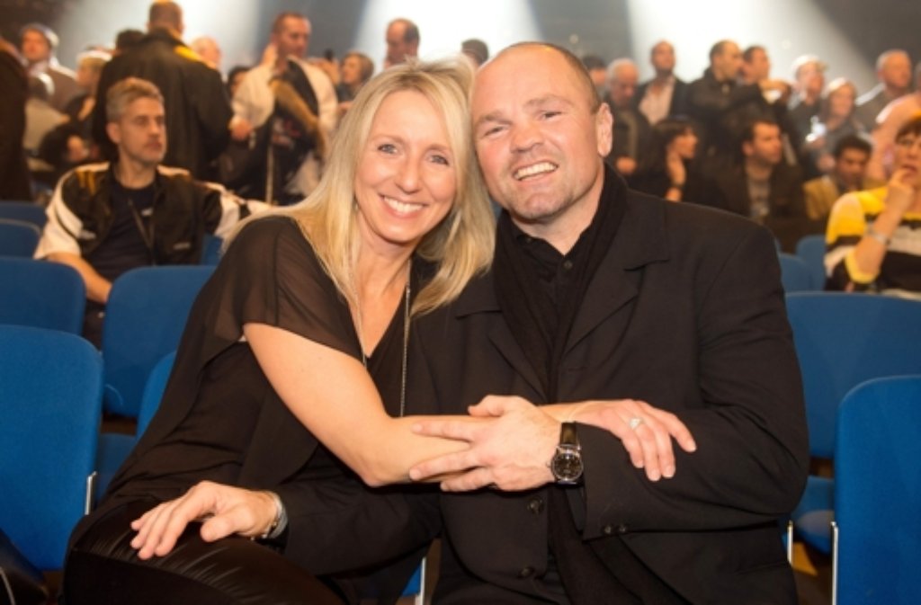 Der ehemalige Box-Weltmeister Sven Ottke und seine Frau Monic Frank.