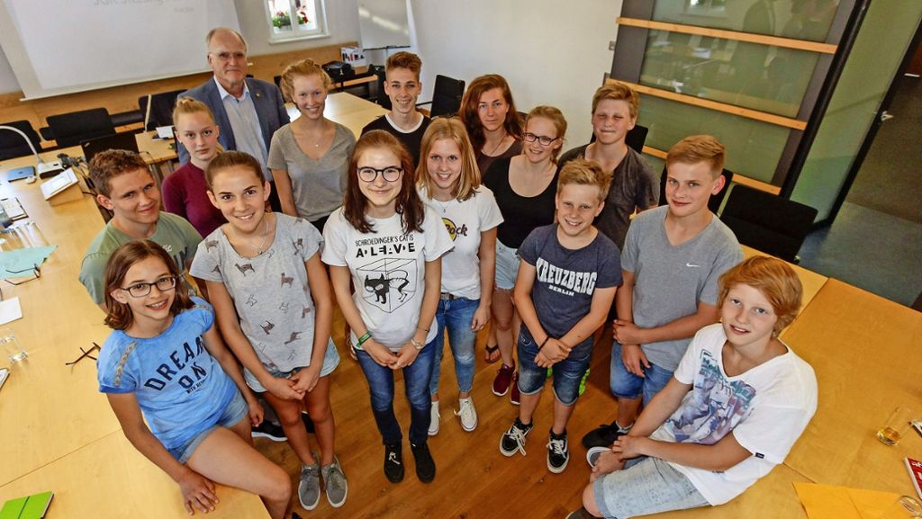 Jugendgemeinderat Renningen: Ihr Ziel:  Neues gestalten, Bewährtes fortführen