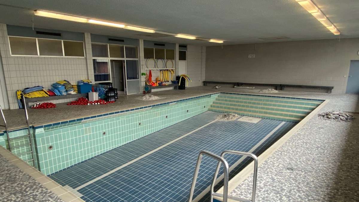 Zuschuss vom Bund: Heimsheimer Lehrschwimmbecken ist zur Hälfte „bezahlt“