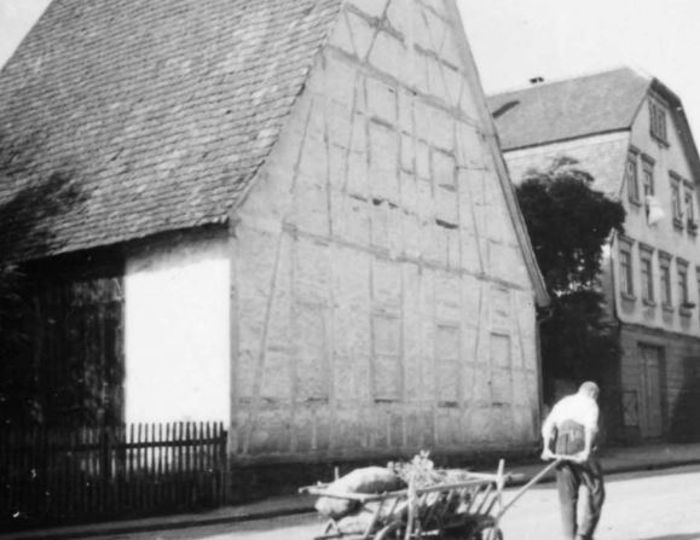 Die Filderhauptstraße 1942: Als Plieningen noch ein Bauerndorf war