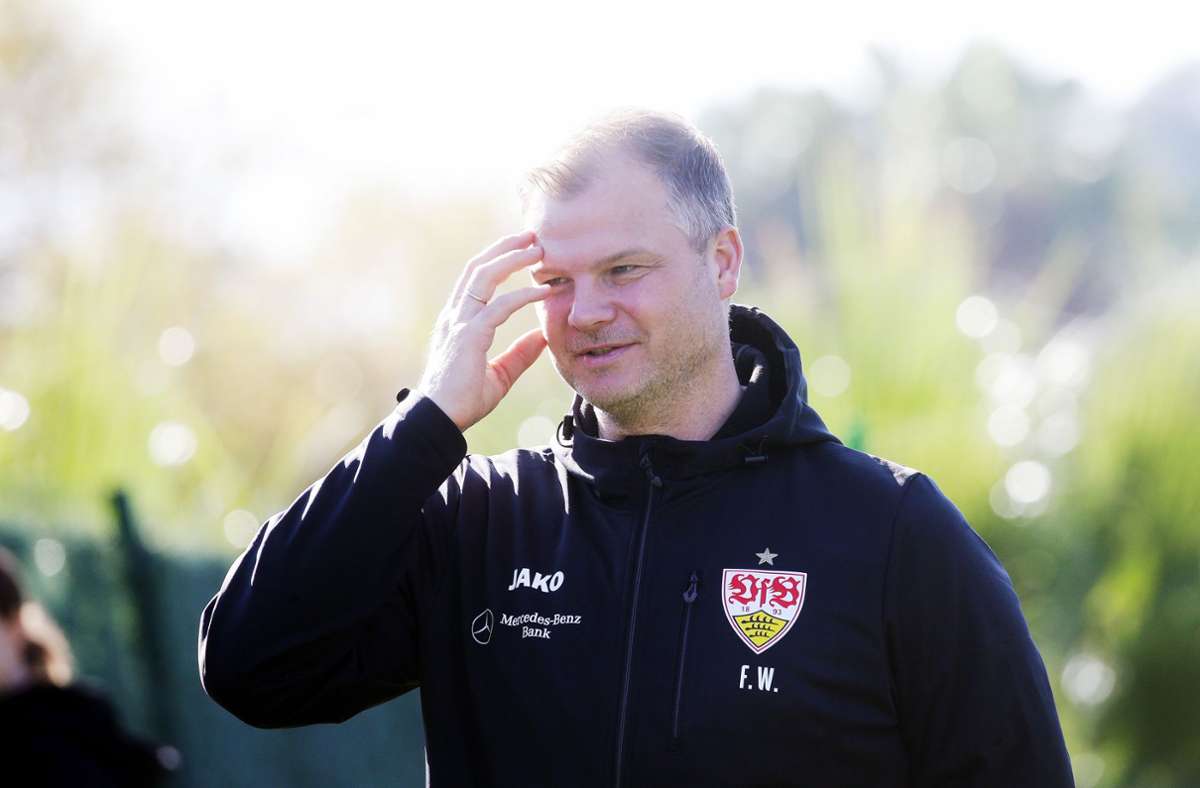Mit Kopf und Herz beim VfB Stuttgart: der neue Sportdirektor Fabian Wohlgemuth Foto: Baumann/Hansjürgen Britsch