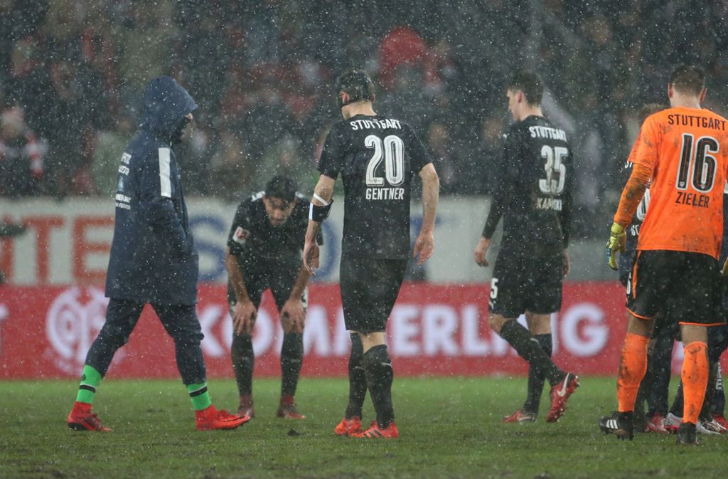 Der VfB musste sich gegen Mainz geschlagen geben.