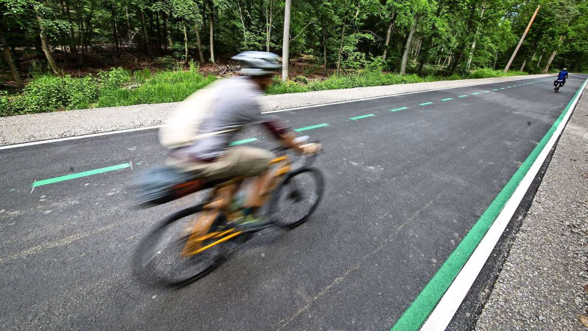 Radschnellweg: Trassenplanung steht fest: Im Biker-Turbo von Waiblingen nach Ludwigsburg