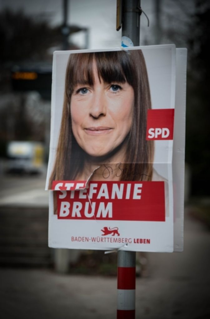 ... Konkurrentin von der SPD, Stefanie Brum.