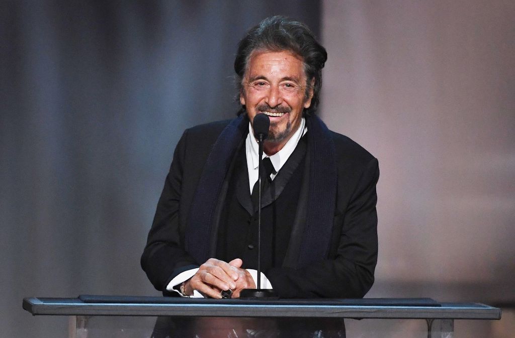Hollywoodlegende Al Pacino überbrachte Glückwünsche.