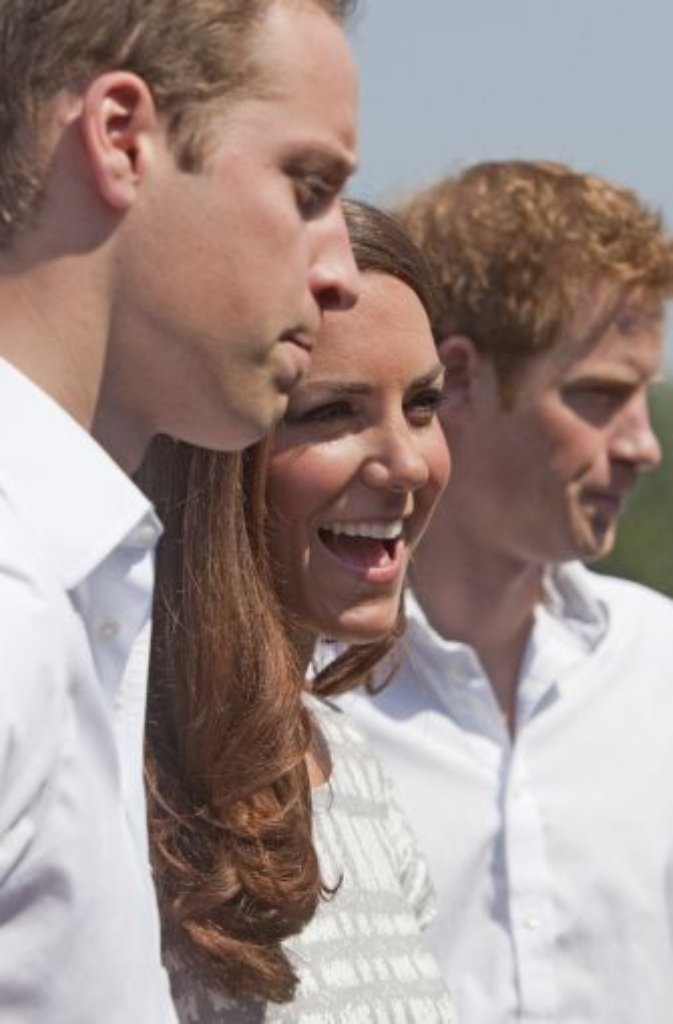 Sie sind die Gesichter der Spiele: Bei den Olymischen Sommerspielen im Juli in London repräsentieren die Jung-Royals Prinz William, seine Frau Kate und Prinz Harry die Jugend und Lebensfreude der Insel.
