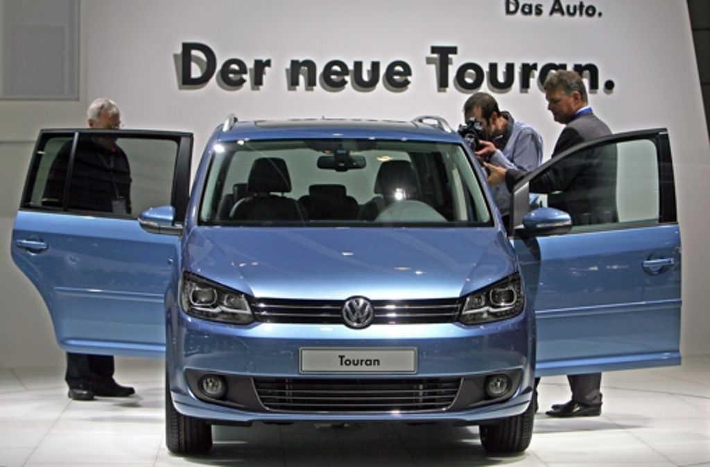 ... den zweiten Platz erreicht der VW Touran mit 11 Prozent.