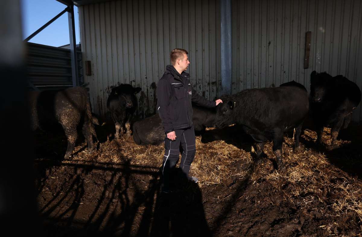 Patrick Haag ist mit Tieren aufgewachsen, eine landwirtschaftliche Ausbildung hat er allerdings nicht.