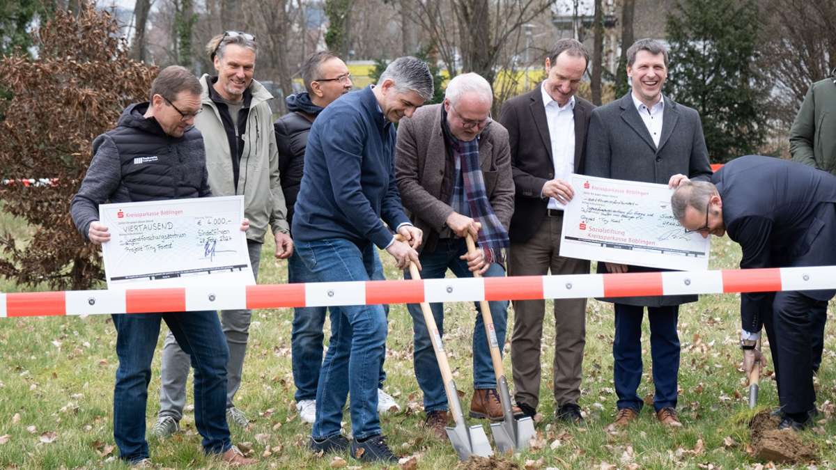 Klimaprojekt an Sindelfinger Schule: Erster Miniwald im Kreis Böblingen