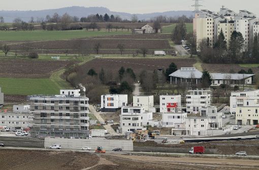 In Neckarweihingen ist das letzte größere Neubaugebiet Ludwigsburgs entstanden. Foto: factum/Archiv