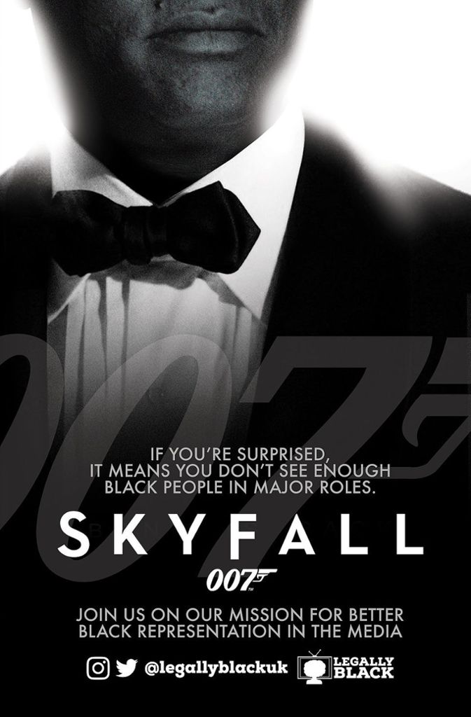 Einen schwarzen James Bond hat es bislang noch nicht gegeben – wer weiß, was die Zukunft bringt.