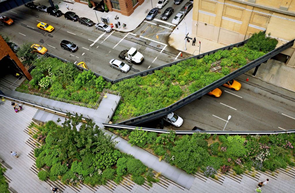 The High Line: Ein Garten über den Straßen New Yorks