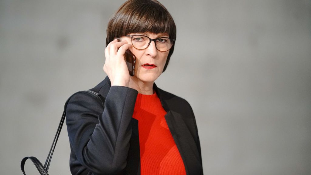 Spitzel-Vorwürfe gegen Saskia Esken: „Wir wurden bespitzelt, nicht die Mitarbeiterin“