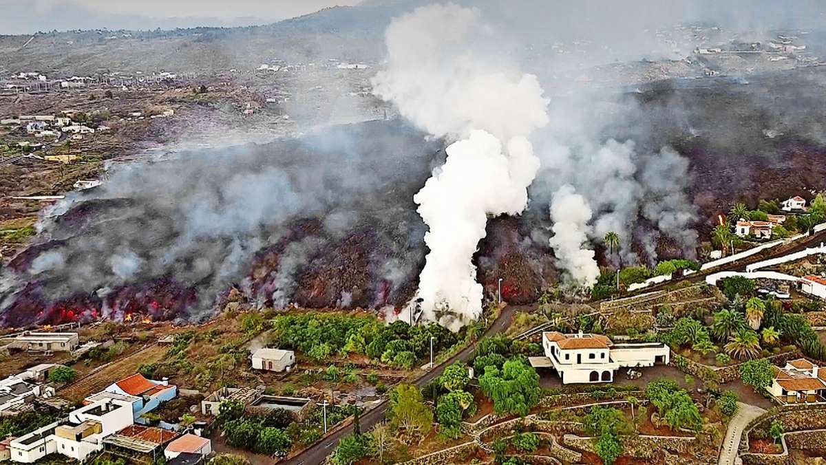 Vulkanausbruch auf La Palma: Der Lavastrom – das schleichende Grauen
