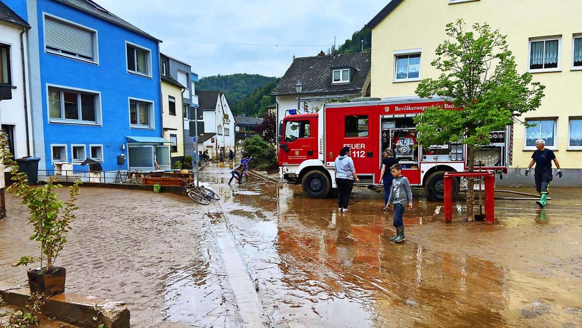 Hochwasser im  Westen: Unvergesslicher Einsatz für Helfer aus Rems-Murr