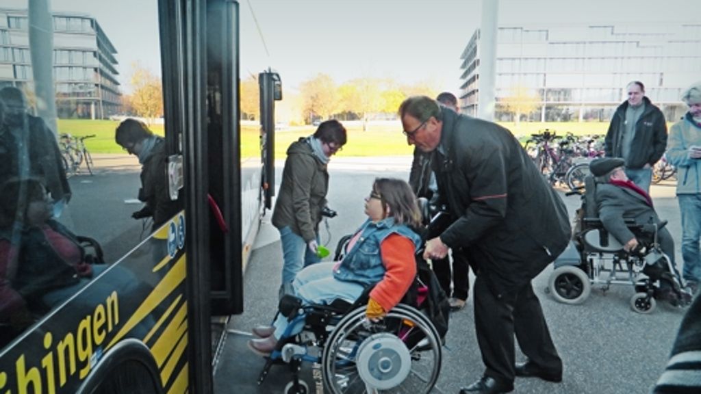 Pilotprojekt  im Tübinger Nahverkehr: Freiheit für  Rollstuhlfahrer