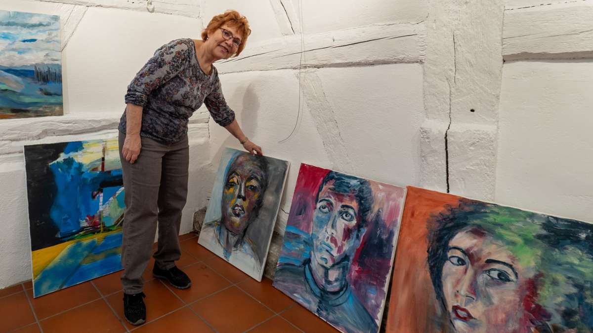 Ausstellung der Malerin Barbara Fauser: Ihr Name steht in Ditzingen  für Kunst