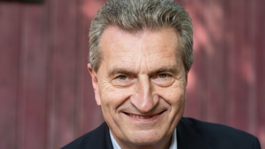 Günther Oettinger: “Wenn die komische Petry meine Frau wäre, ...“