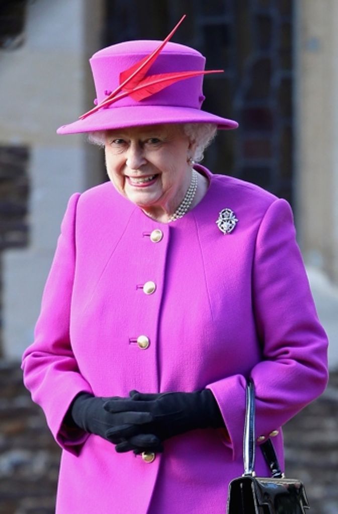 Auch Queen Elizabeth II. war beim Gottesdienst dabei.