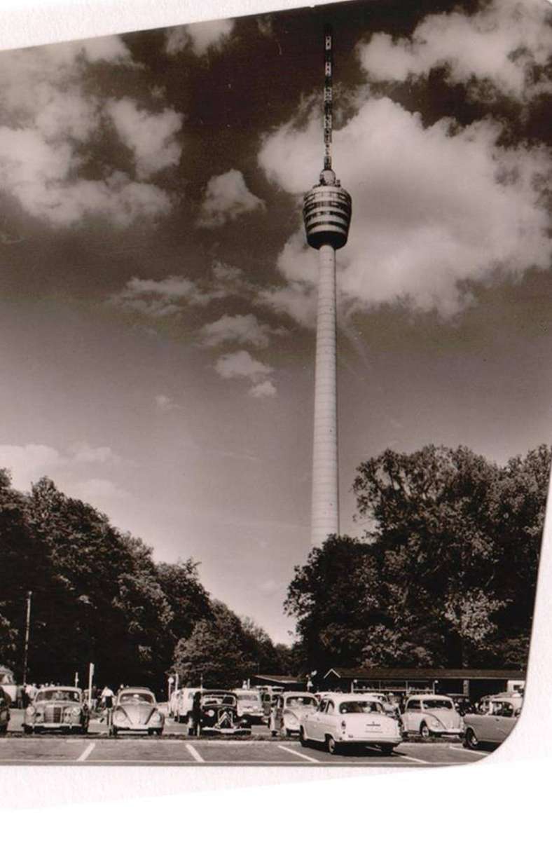 Stuttgarts Wahrzeichen in den 1960ern.