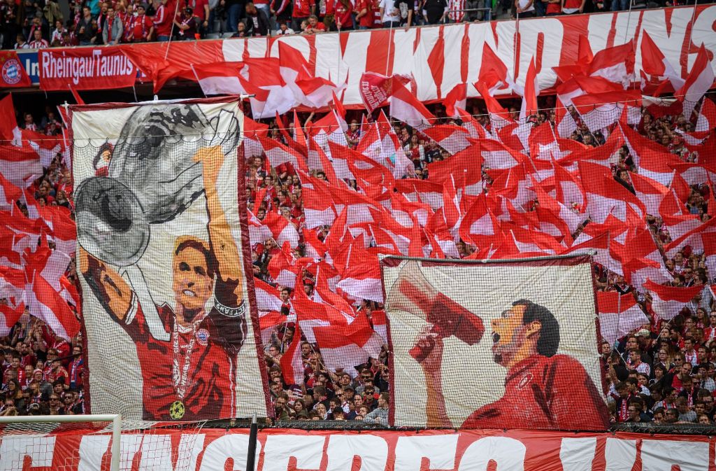 Die Fans feierten ihre Bayern-Legende.