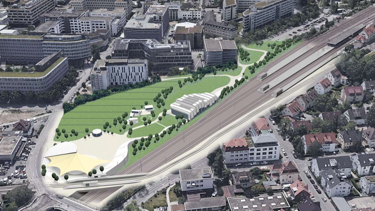 Bahnhofsgelände in Stuttgart-Vaihingen: Circuleum-Projekt könnte im Mai starten